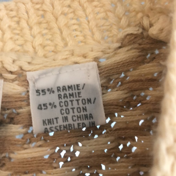 Hand knit lake canoe vest! Size small! Incredible detail - Picture 4 of 6